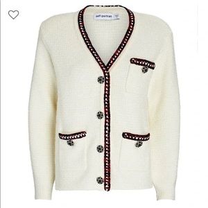 Self portrait “chanel” like sweater jacket